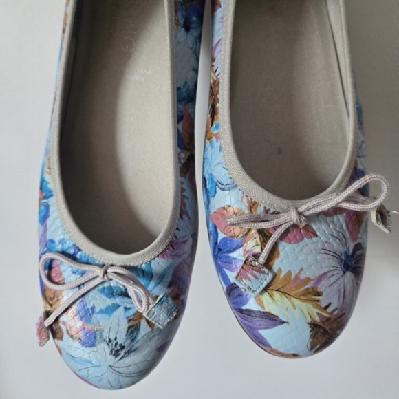 Dorking Shoes - DORKING Floral Ballet Flats